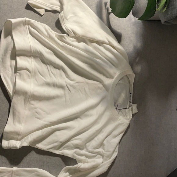 White Alexander Wang sweatshirt - Picture 1 of 2